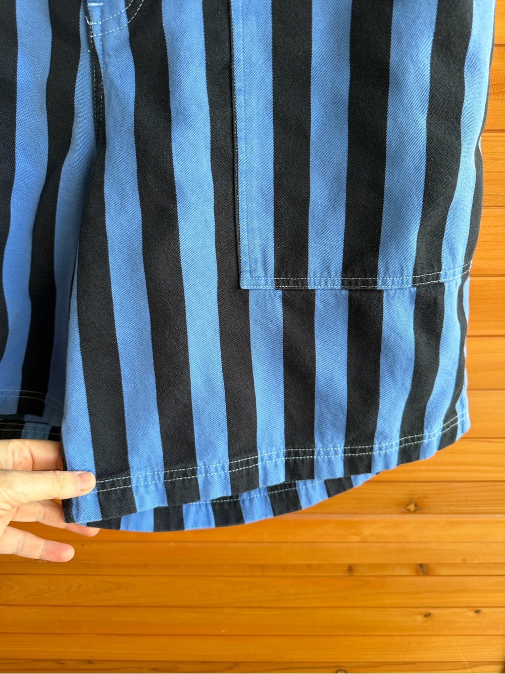 Big Bud Press Longline Work Shorts, Cornflower, Large - Picture 8 of 13